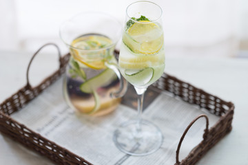 キウイときゅうりのウォーター