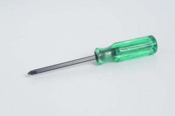 Cross - Reset Head Screwdriver on white background