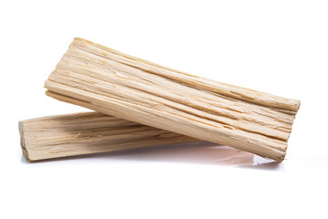 Pile of firewood Log wood isolated on a white background