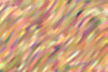 Pink, yellow and blue waves Long brush Strokes Pastel abstract paint background.