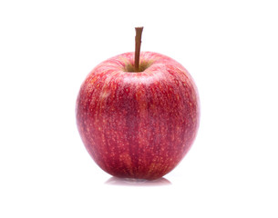 Red apple isolated on a white background