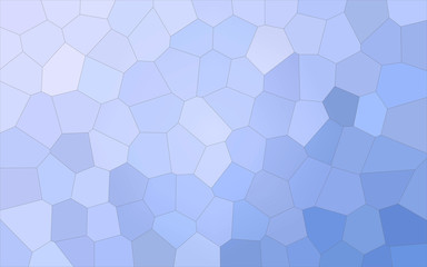 Cobalt blue colorful Big Hexagon background illustration.