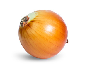 onion isolated on white background