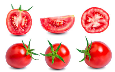 tomato isolated on white background