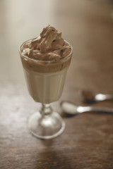 Iced Dalgona Coffee, a trendy fluffy creamy whipped coffee