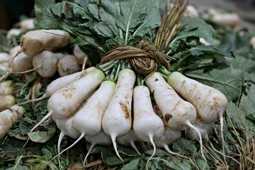 한국 인천시 남촌동 농산물시장 입니다