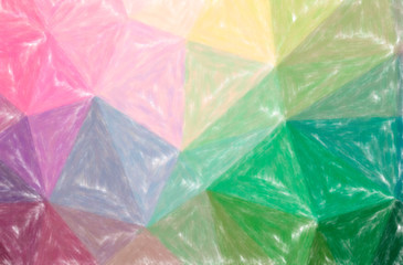 Abstract illustration of green, purple Low Coverage Pastel background