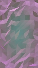 Abstract triangle geometrical violet background. Geometric origami style with gradient. 3D illustration