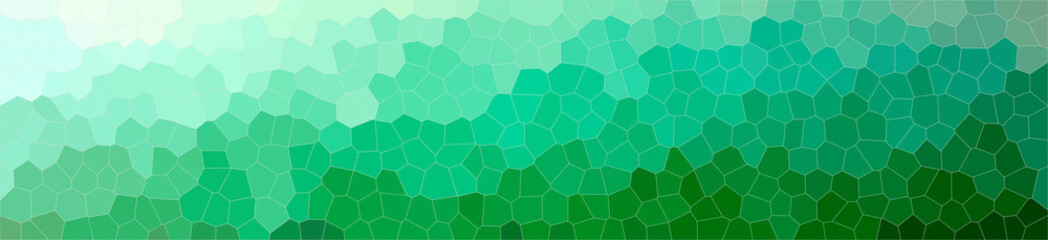 Abstract illustration of green Small Hexagon background