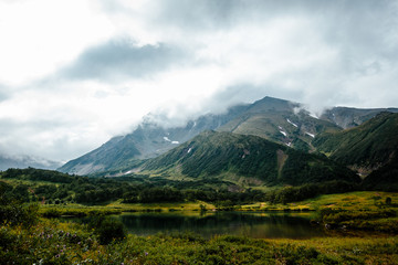 Fototapeta premium Lake Tahkoloch. Kamchatka
