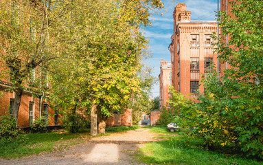 old town, homes for workers