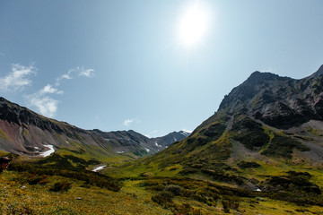 Massif Vachkazhets. Kamchatka Peninsula