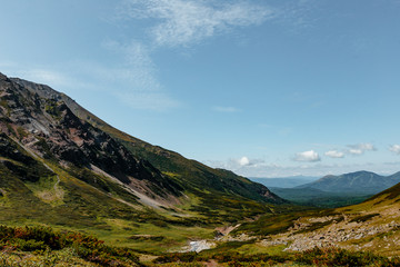 Massif Vachkazhets. Kamchatka Peninsula