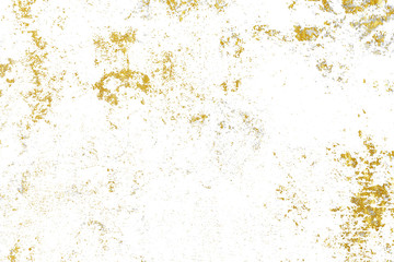 Fototapeta na wymiar Gold splashes Texture. Brush stroke design element.