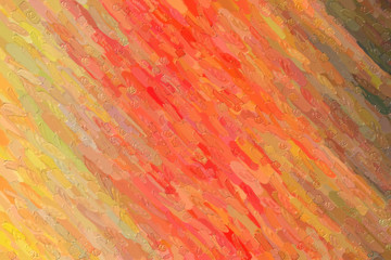Red and yellow lines Large Color Variation Impasto abstract paint background.