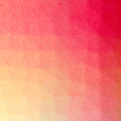 Illustration of red impasto square background.