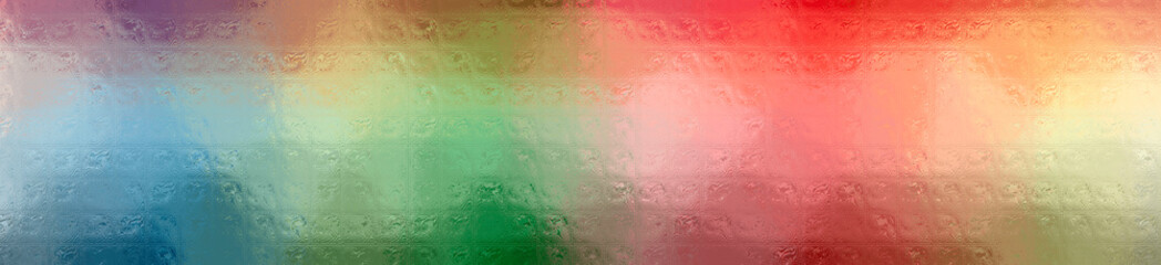 Abstract illustration of orange Glass Blocks background