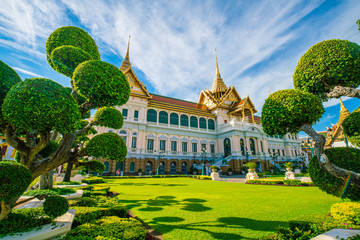 Beauty of the Emerald Buddha Temple important buddhist temple and famous tourist destination of bangkok