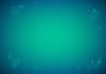 bokeh blue,Green background. For backdrop. Space for text. Vector illustration.