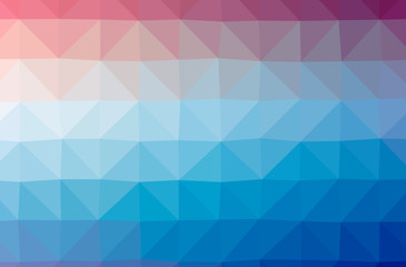 Obraz premium Illustration of abstract Blue, Green And Red horizontal low poly background. Beautiful polygon design pattern.