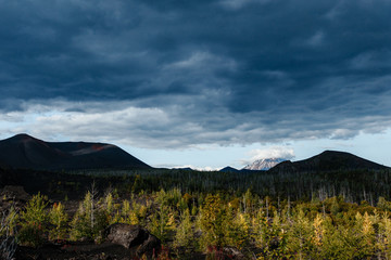 Volcano Big Udine. Kamchatka peninsula