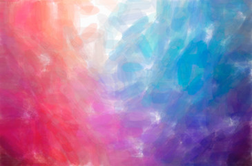 Abstract illustration of blue and purple Watercolor background