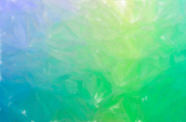 Obraz premium Abstract illustration of green, yellow Watercolor Wash background