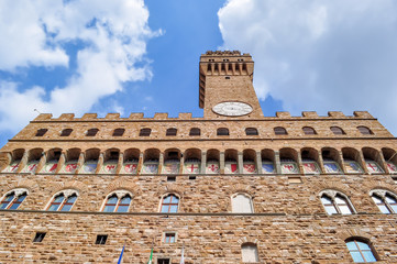 Fototapeta premium Palazzo Vecchio (Old Palace) in Florence, Italy