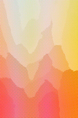 Abstract illustration of orange Dots background