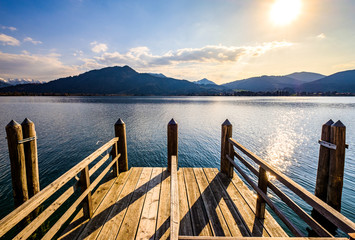 lake tegernsee in bavaria