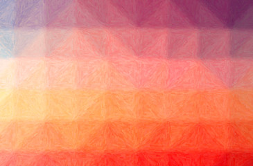 Obraz premium Illustration of orange and blue Impasto paint background, digitally generated.