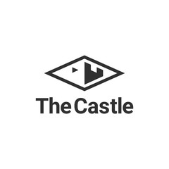 castle logo design, palace logo, fortress logo