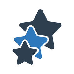 Simple stars icon