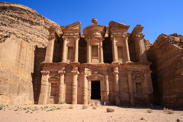 Al Deir, il monastero a Petra - Giordania