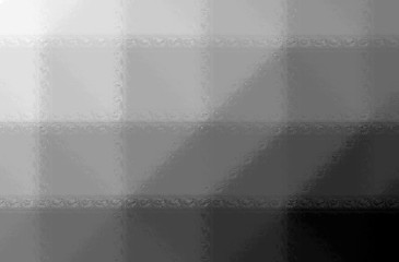 Abstract illustration of black and white Glass Blocks background