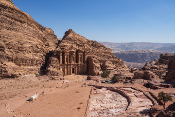 Al Deir, il monastero a Petra - Giordania
