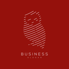 line art vector of an owl