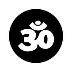 Fototapeta premium Aum Symbol - Om