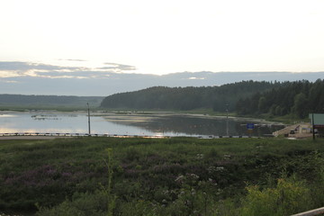 view of the river