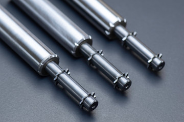 Fototapeta premium t-slot cutter grooving special tool 8 teeth drill reamer endmill cutting. Black background. isolated carbide precision cut. Use machining center lathe. Drilling cast iron Aluminum metals automotive