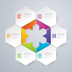 Modern infographic design template elements. Vector illustration for company and corporate business project and presentation.