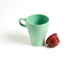 cup coffee capsule nature