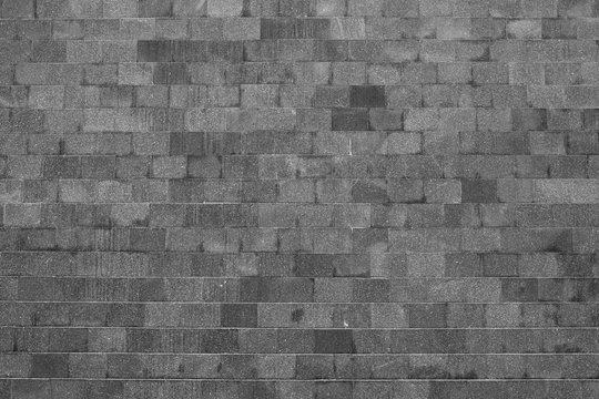 Gray tiles pattern wall background
