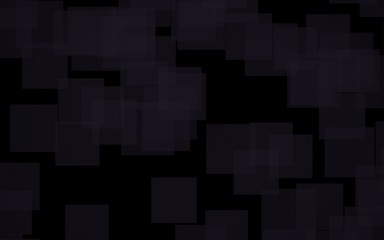 Black abstract background. Backdrop with grey squares. 3D illustration