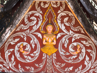 Detail of That Ing Hang, Savannakhet, Lao