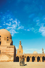 From the Ahmed Ibn Tulun Mosque in Cairo