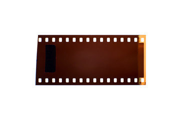  (35 mm.) film collections frame.With white space.film camera.