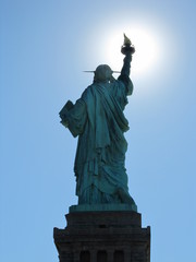 Obraz premium Płomień wolności - Nowy Jork