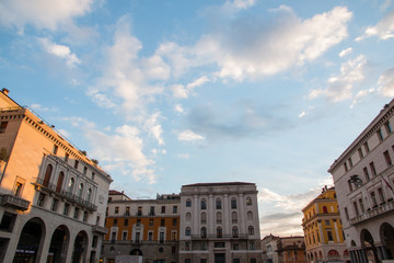  The panorama of Piazza della Vittoria square, Brescia