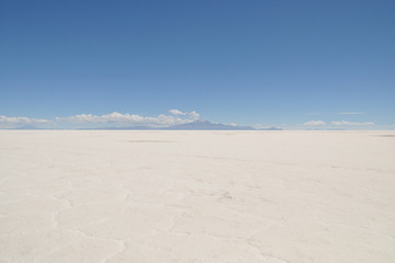 Fototapeta na wymiar Salar De Uyuni Bolivian Salted Lake Desert Natural Landscape photography.